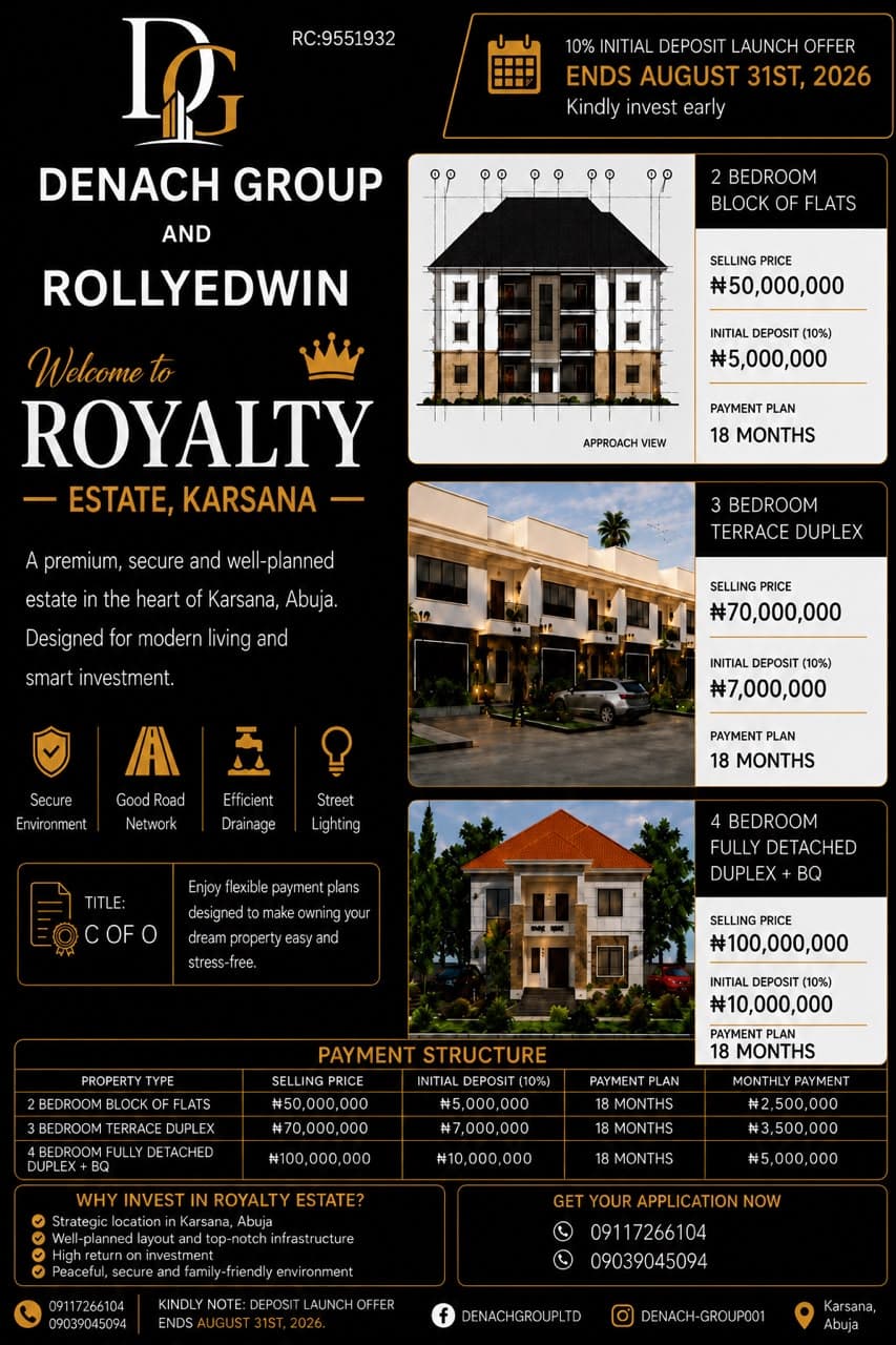 Royalty Estate Karsana Official Poster